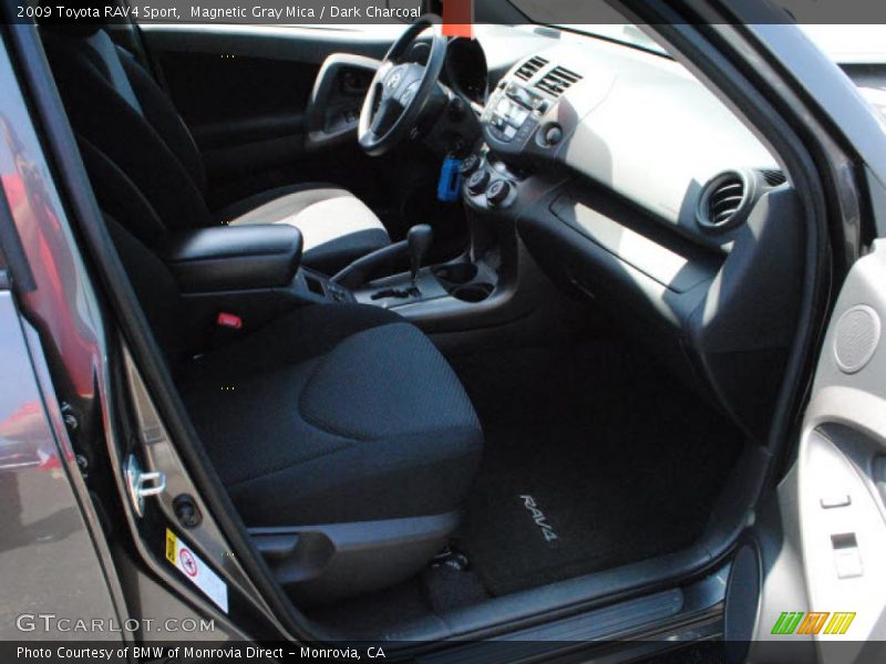 Magnetic Gray Mica / Dark Charcoal 2009 Toyota RAV4 Sport