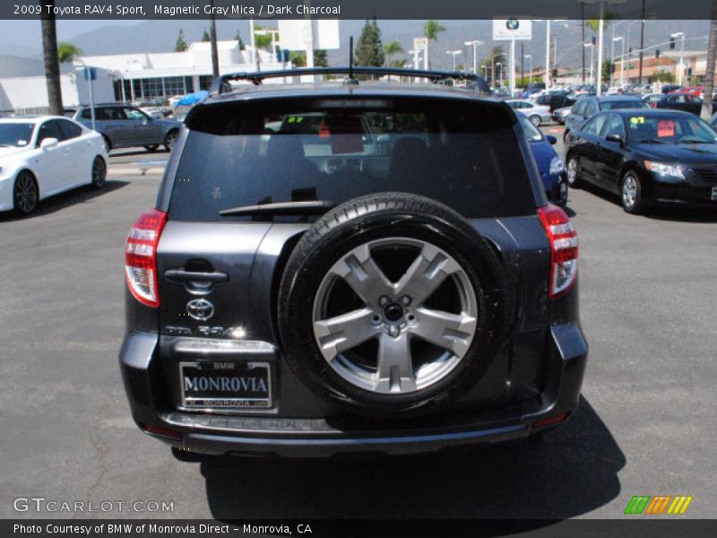 Magnetic Gray Mica / Dark Charcoal 2009 Toyota RAV4 Sport
