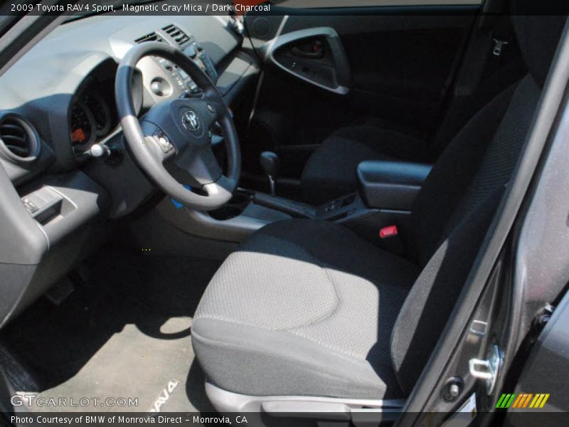 Magnetic Gray Mica / Dark Charcoal 2009 Toyota RAV4 Sport