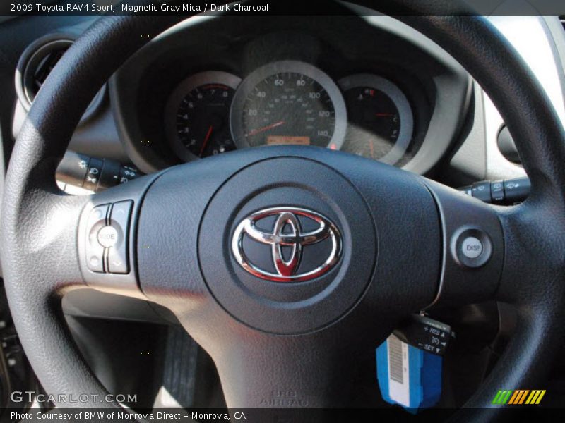 Magnetic Gray Mica / Dark Charcoal 2009 Toyota RAV4 Sport