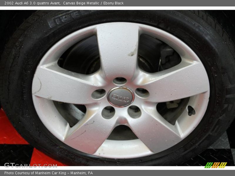 Canvas Beige Metallic / Ebony Black 2002 Audi A6 3.0 quattro Avant