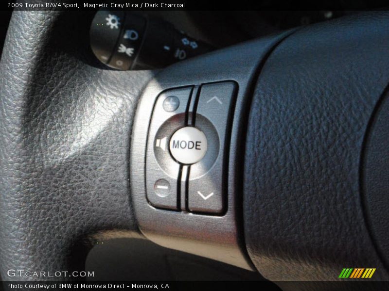 Magnetic Gray Mica / Dark Charcoal 2009 Toyota RAV4 Sport