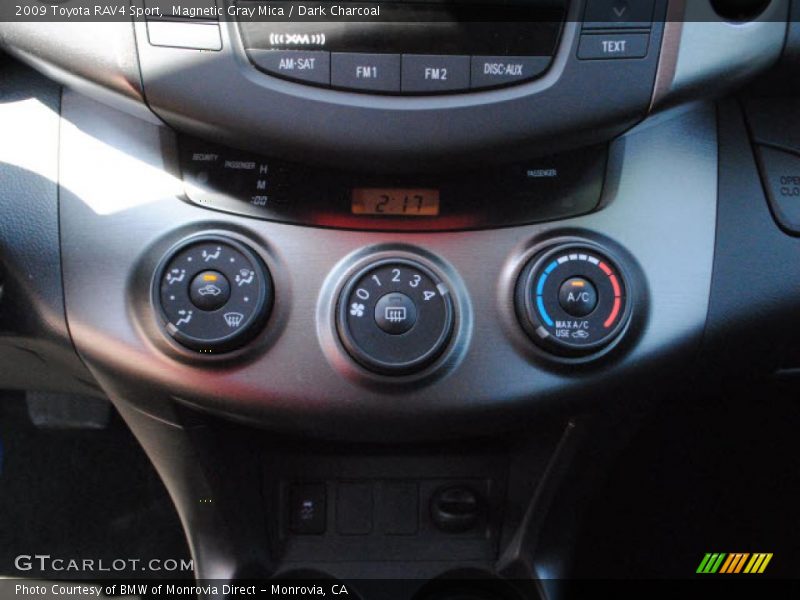 Magnetic Gray Mica / Dark Charcoal 2009 Toyota RAV4 Sport