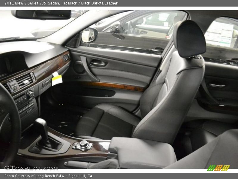 Jet Black / Black Dakota Leather 2011 BMW 3 Series 335i Sedan