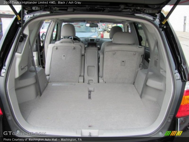 Black / Ash Gray 2008 Toyota Highlander Limited 4WD