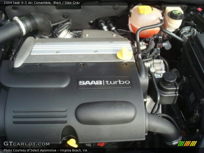  2004 9-3 Arc Convertible Engine - 2.0 Liter Turbocharged DOHC 16-Valve 4 Cylinder