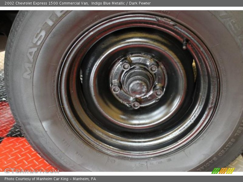 Indigo Blue Metallic / Dark Pewter 2002 Chevrolet Express 1500 Commercial Van