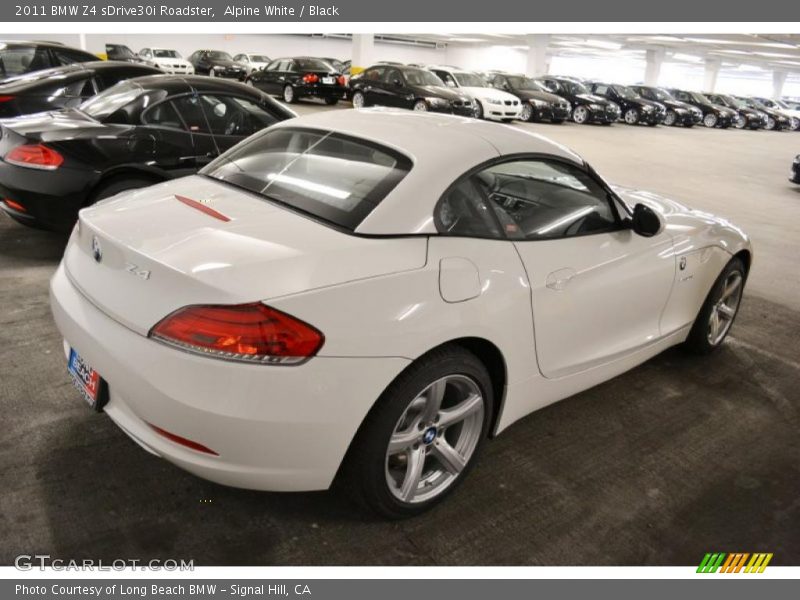 Alpine White / Black 2011 BMW Z4 sDrive30i Roadster