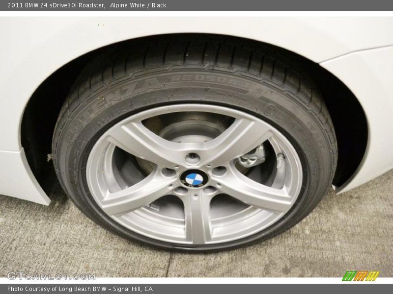 Alpine White / Black 2011 BMW Z4 sDrive30i Roadster
