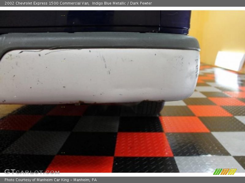Indigo Blue Metallic / Dark Pewter 2002 Chevrolet Express 1500 Commercial Van