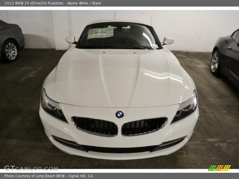Alpine White / Black 2011 BMW Z4 sDrive30i Roadster