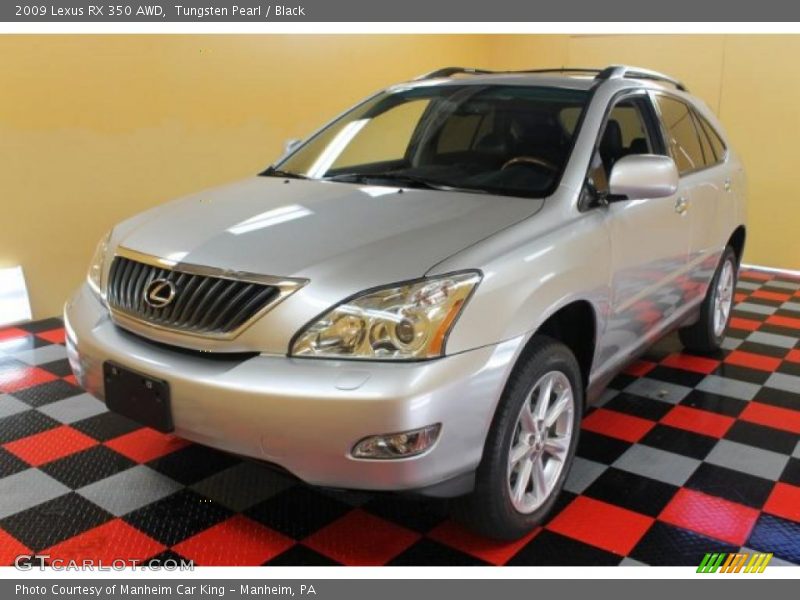 Tungsten Pearl / Black 2009 Lexus RX 350 AWD