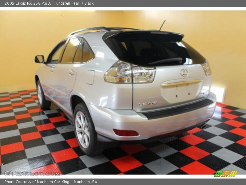 Tungsten Pearl / Black 2009 Lexus RX 350 AWD