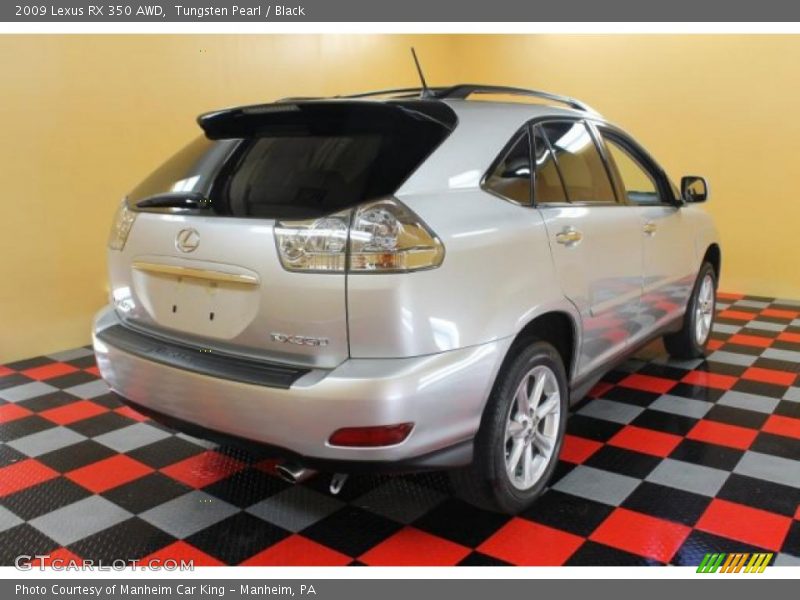 Tungsten Pearl / Black 2009 Lexus RX 350 AWD