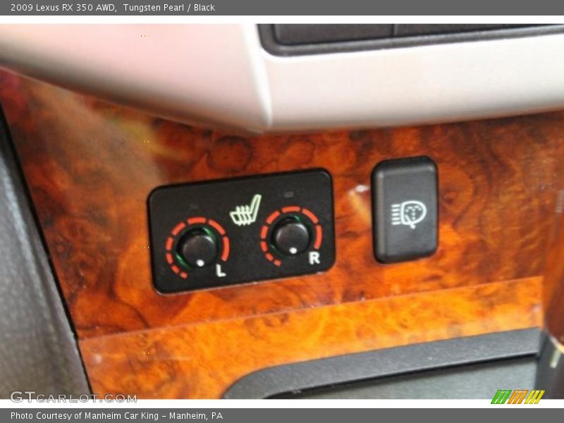 Tungsten Pearl / Black 2009 Lexus RX 350 AWD