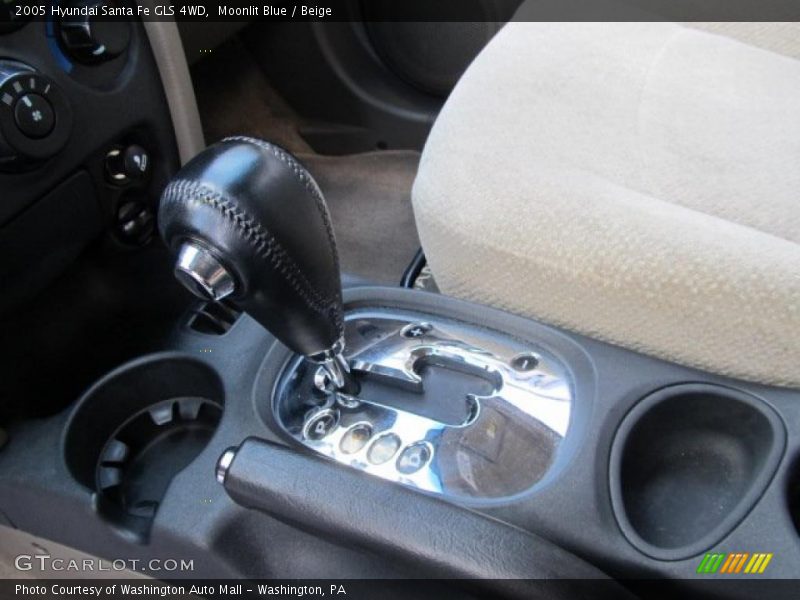 Moonlit Blue / Beige 2005 Hyundai Santa Fe GLS 4WD