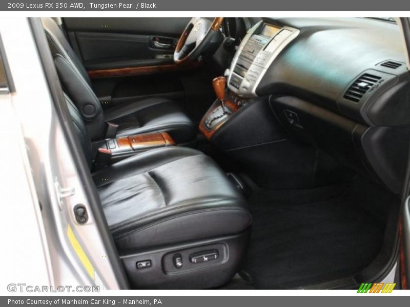 Tungsten Pearl / Black 2009 Lexus RX 350 AWD