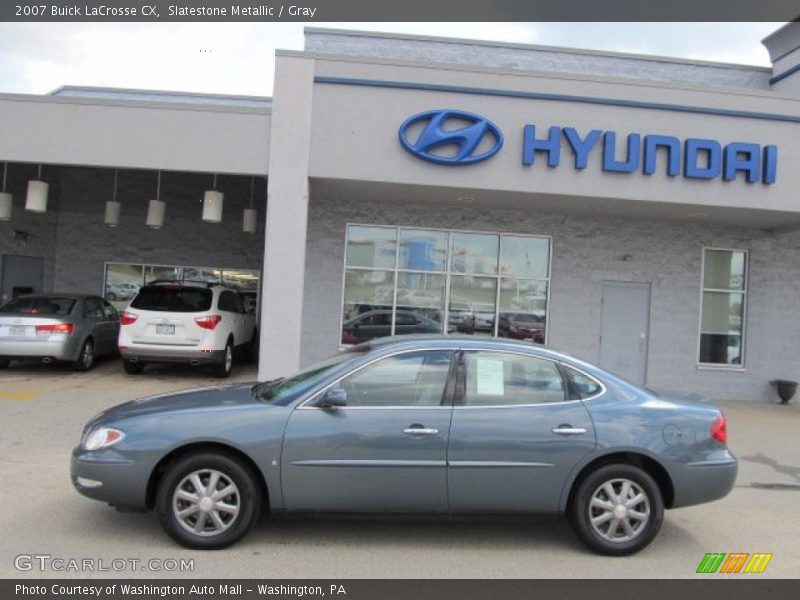 Slatestone Metallic / Gray 2007 Buick LaCrosse CX