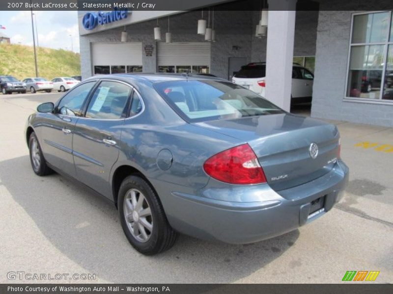 Slatestone Metallic / Gray 2007 Buick LaCrosse CX