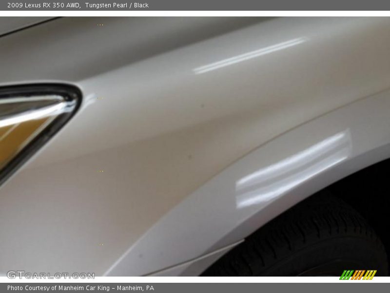 Tungsten Pearl / Black 2009 Lexus RX 350 AWD