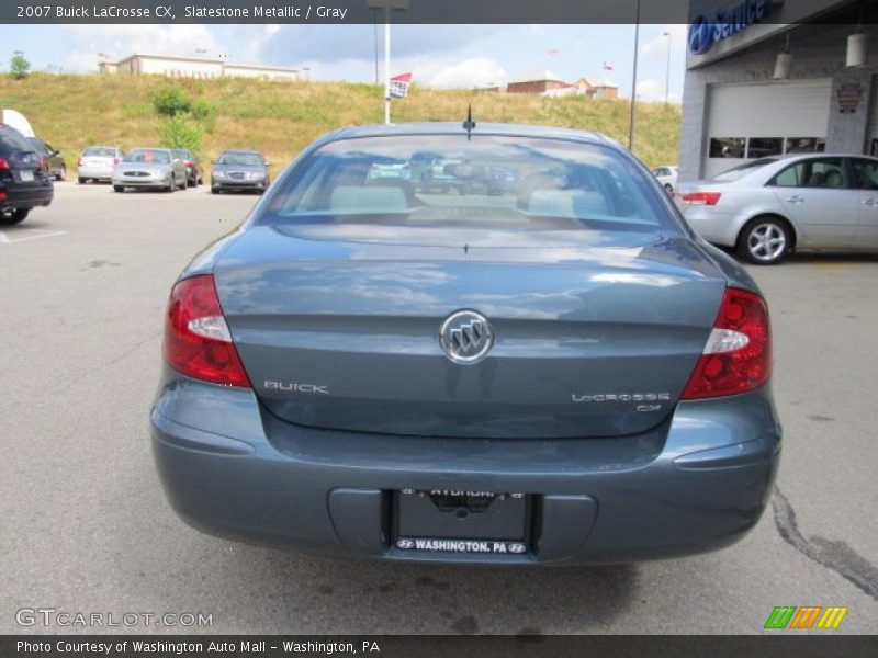 Slatestone Metallic / Gray 2007 Buick LaCrosse CX