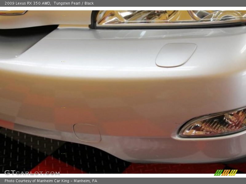 Tungsten Pearl / Black 2009 Lexus RX 350 AWD