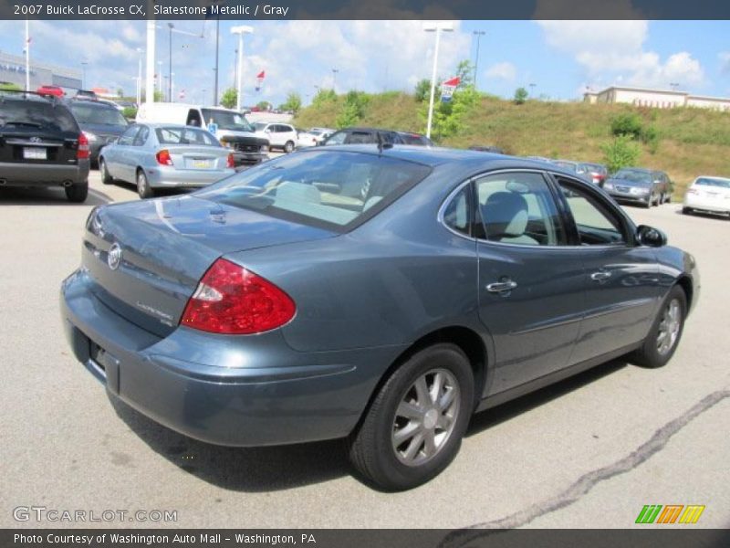 Slatestone Metallic / Gray 2007 Buick LaCrosse CX