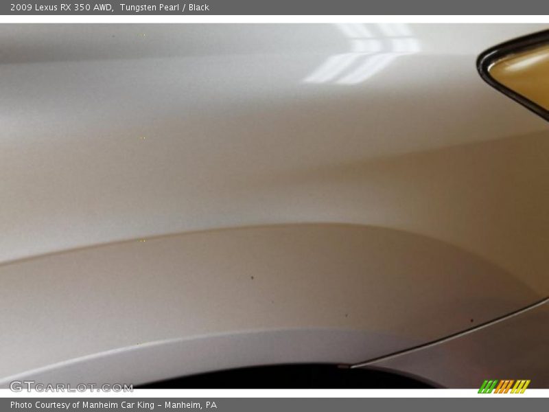 Tungsten Pearl / Black 2009 Lexus RX 350 AWD
