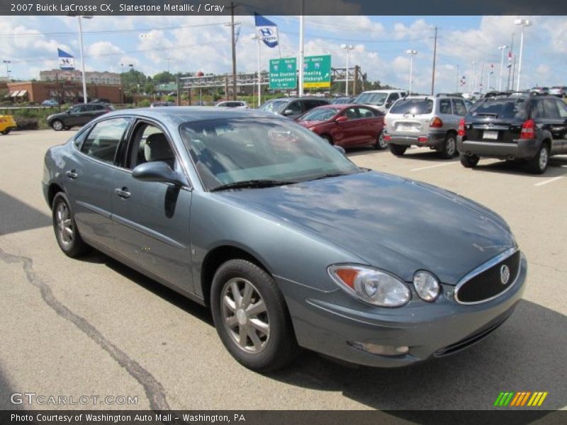 Slatestone Metallic / Gray 2007 Buick LaCrosse CX