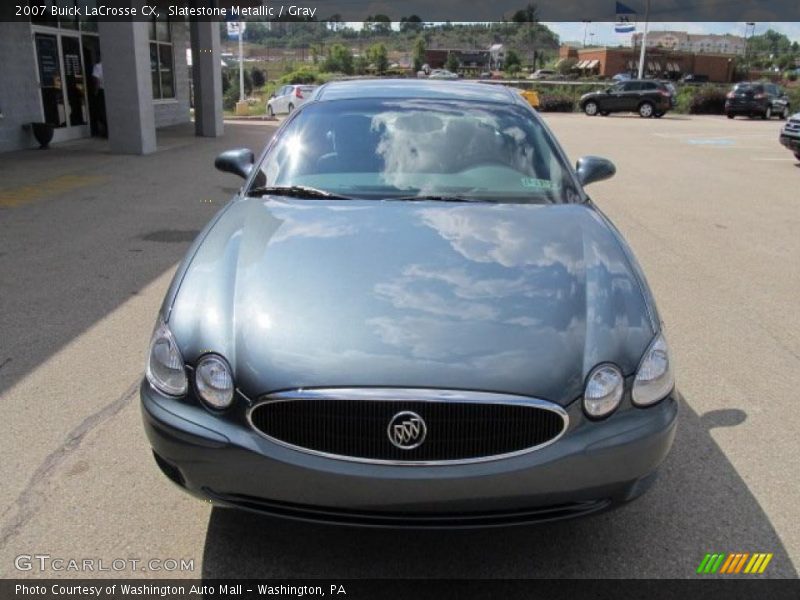 Slatestone Metallic / Gray 2007 Buick LaCrosse CX