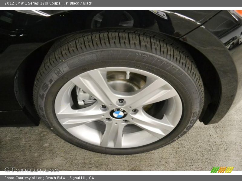 Jet Black / Black 2012 BMW 1 Series 128i Coupe