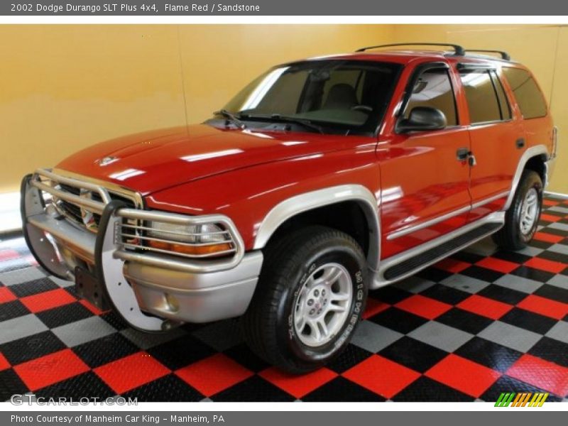 Flame Red / Sandstone 2002 Dodge Durango SLT Plus 4x4