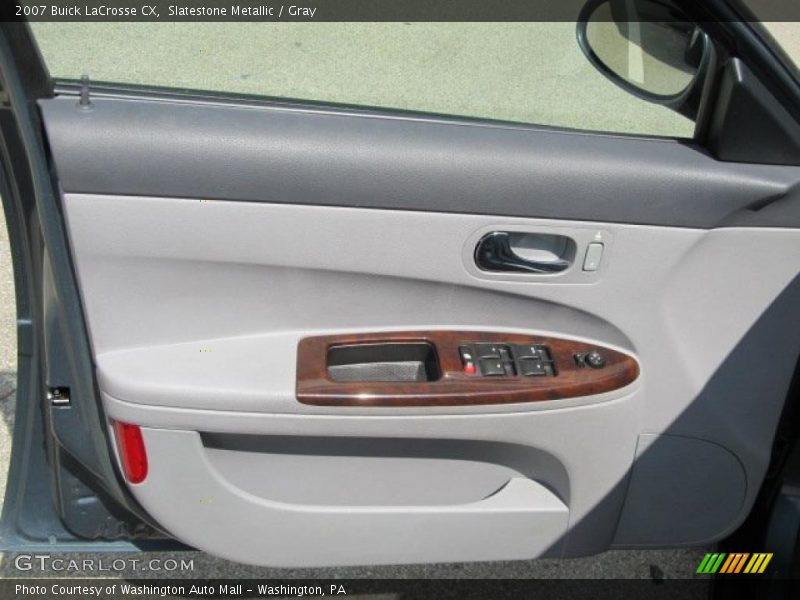 Slatestone Metallic / Gray 2007 Buick LaCrosse CX
