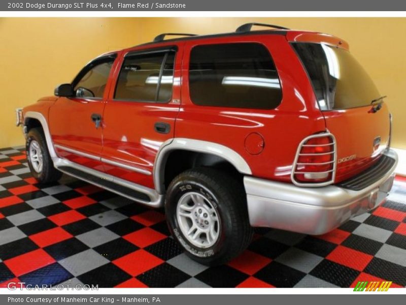 Flame Red / Sandstone 2002 Dodge Durango SLT Plus 4x4