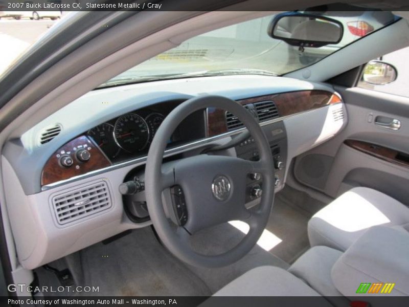 Slatestone Metallic / Gray 2007 Buick LaCrosse CX