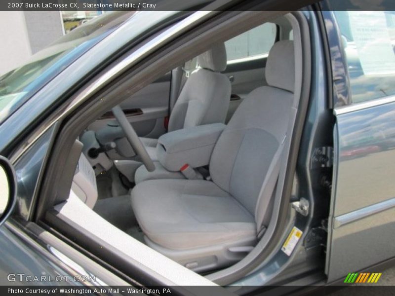 Slatestone Metallic / Gray 2007 Buick LaCrosse CX