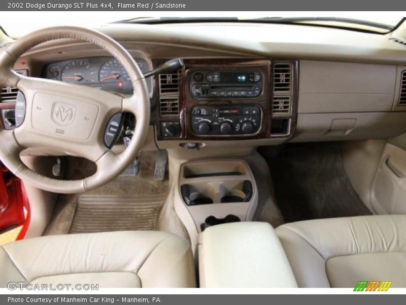 Dashboard of 2002 Durango SLT Plus 4x4