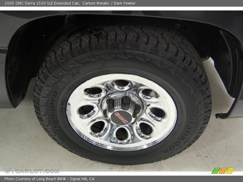 Carbon Metallic / Dark Pewter 2005 GMC Sierra 1500 SLE Extended Cab
