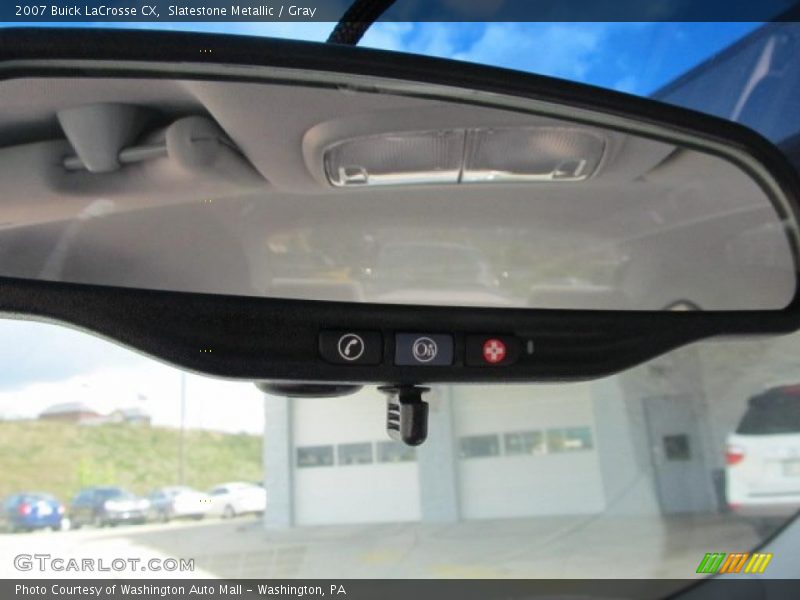 Slatestone Metallic / Gray 2007 Buick LaCrosse CX