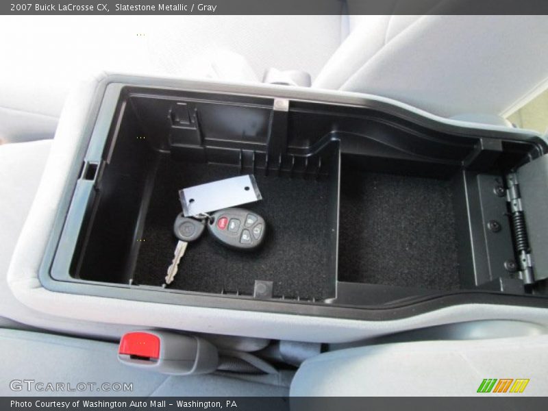 Slatestone Metallic / Gray 2007 Buick LaCrosse CX