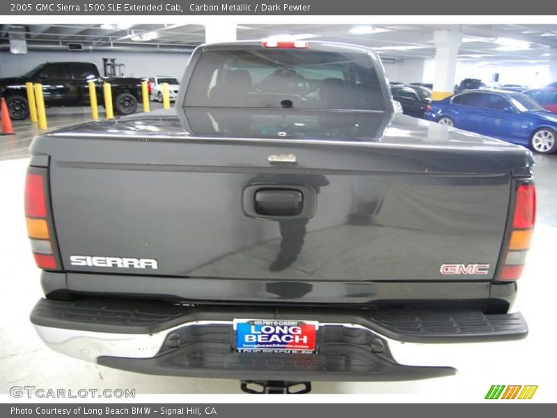 Carbon Metallic / Dark Pewter 2005 GMC Sierra 1500 SLE Extended Cab