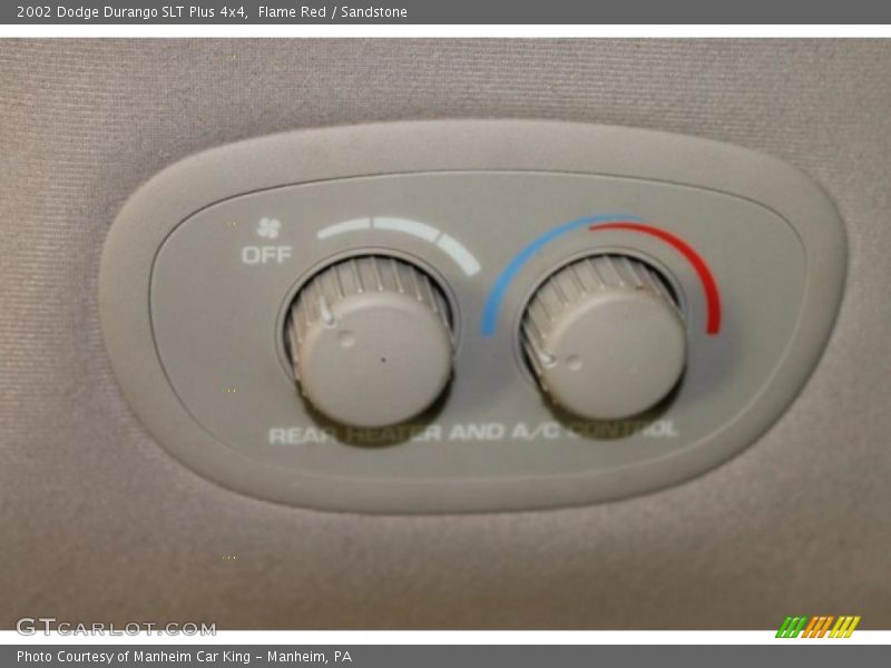 Flame Red / Sandstone 2002 Dodge Durango SLT Plus 4x4