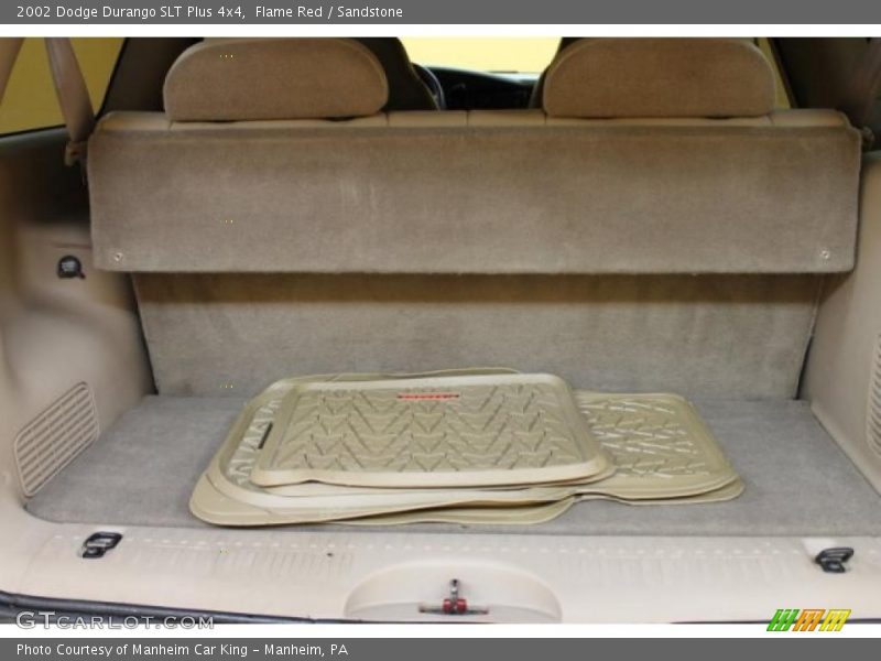 Flame Red / Sandstone 2002 Dodge Durango SLT Plus 4x4