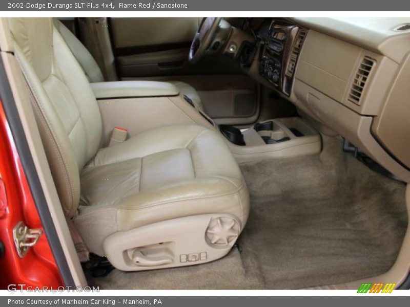 Flame Red / Sandstone 2002 Dodge Durango SLT Plus 4x4