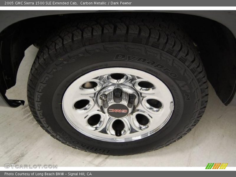 Carbon Metallic / Dark Pewter 2005 GMC Sierra 1500 SLE Extended Cab