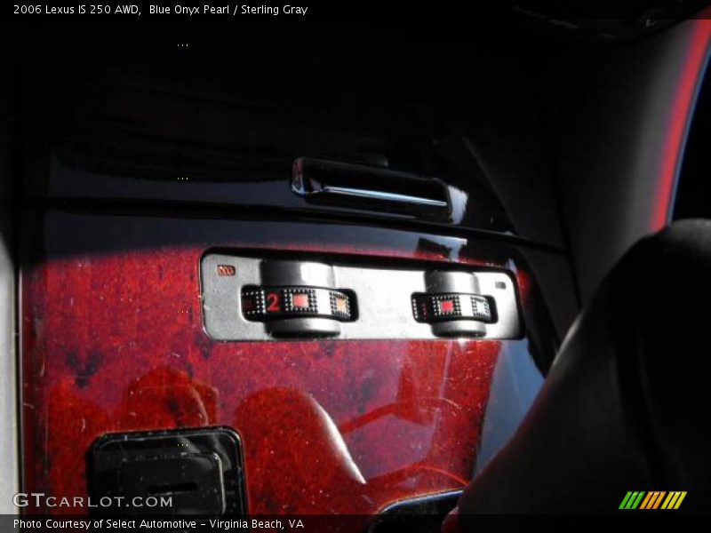 Blue Onyx Pearl / Sterling Gray 2006 Lexus IS 250 AWD