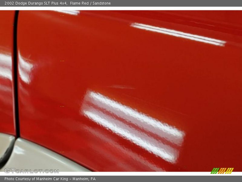 Flame Red / Sandstone 2002 Dodge Durango SLT Plus 4x4