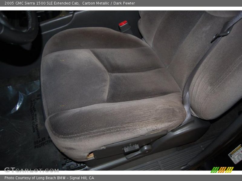 Carbon Metallic / Dark Pewter 2005 GMC Sierra 1500 SLE Extended Cab