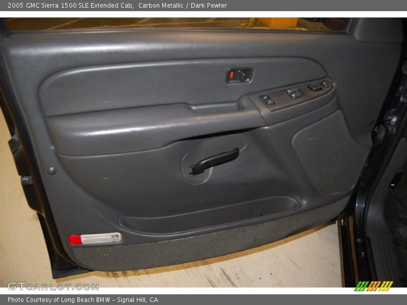 Carbon Metallic / Dark Pewter 2005 GMC Sierra 1500 SLE Extended Cab