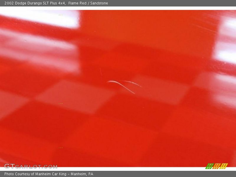 Flame Red / Sandstone 2002 Dodge Durango SLT Plus 4x4